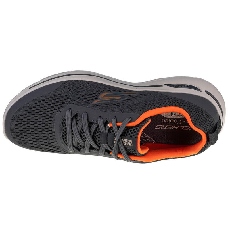 Pantofi Sport Skechers Model Go Walk Arch Fit-idyllic Culoare Gri