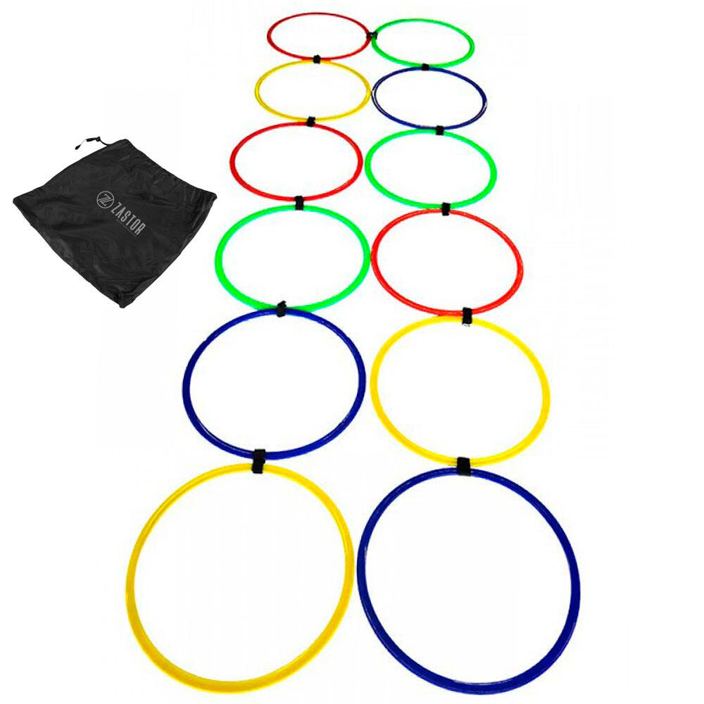 ZASTOR Escalera Agilidad 12 Aros Zastor STP-12