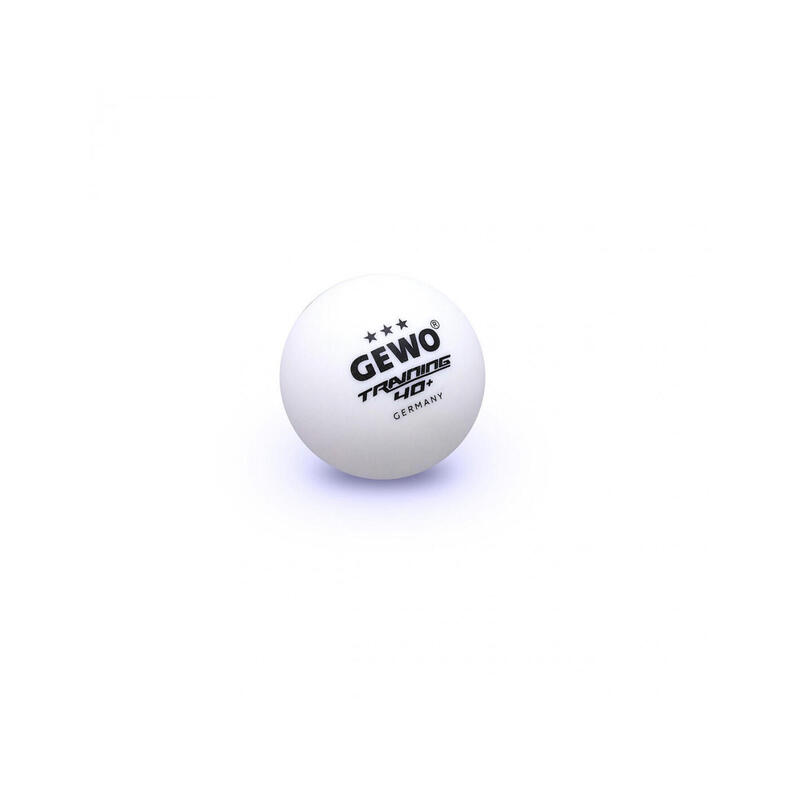 Balles de tennis de table Training Balls 3* X12 balles - Orange et Blanche