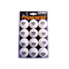 Gewo tafeltennisballen training box van 12 - 3* - Wit - Ping Pong Ballen