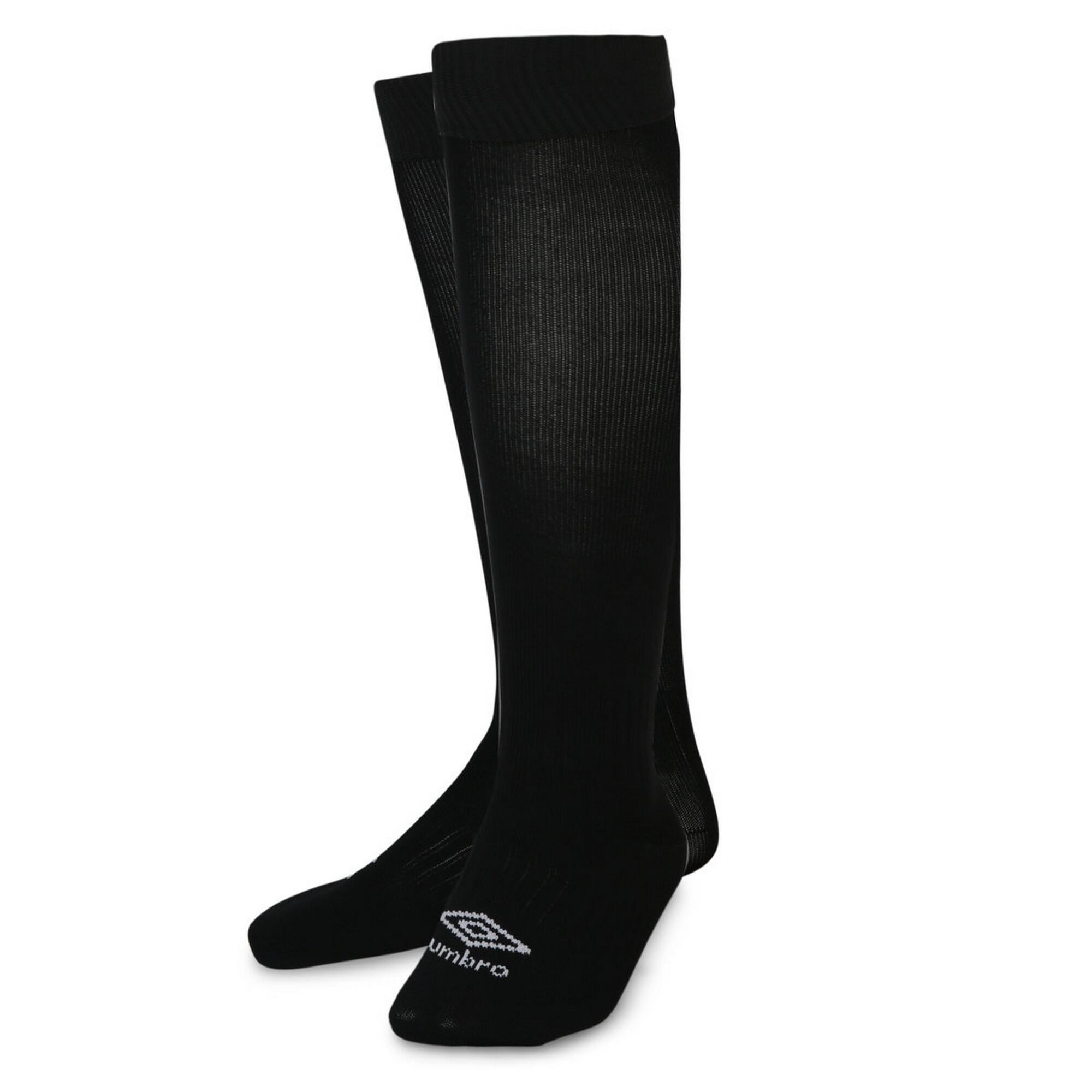 Childrens/Kids Primo Football Socks (Black/White) 2/3