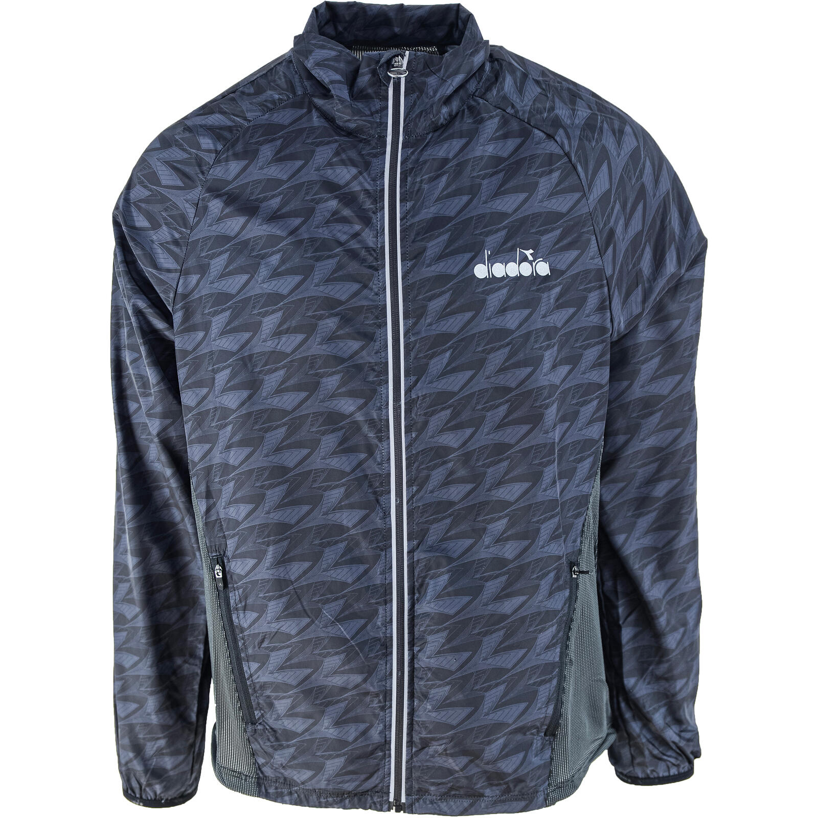 DIADORA Jasje Diadora Windbreaker, Zwart, Mannen
