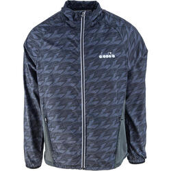 Jasje Diadora Windbreaker, Zwart, Mannen