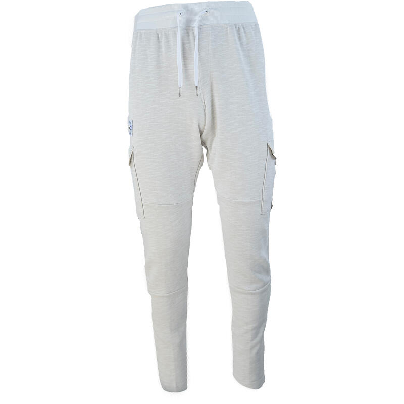 Pantaloni barbati Under Armour Essential Fleece Heritage, Alb