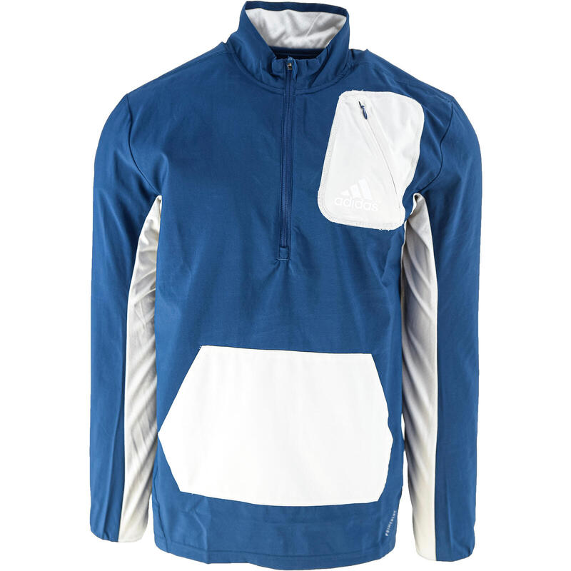 Veste adidas Primeblue Half-Zip Running, Bleu, Hommes