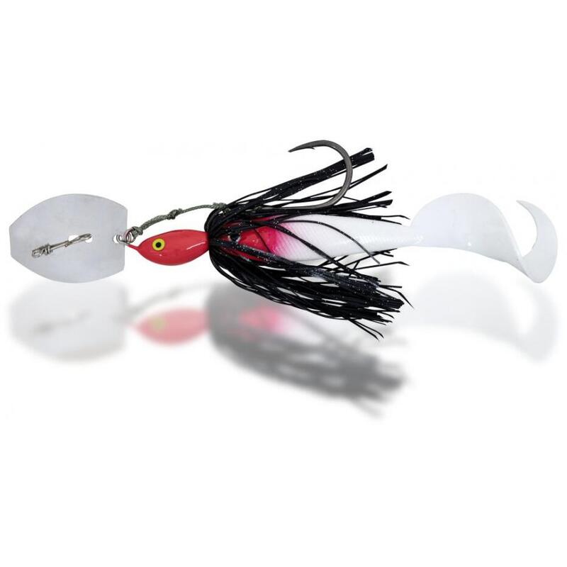 Chatterbait Black Cat Cat Chatter 30g (Red Head - 30g)