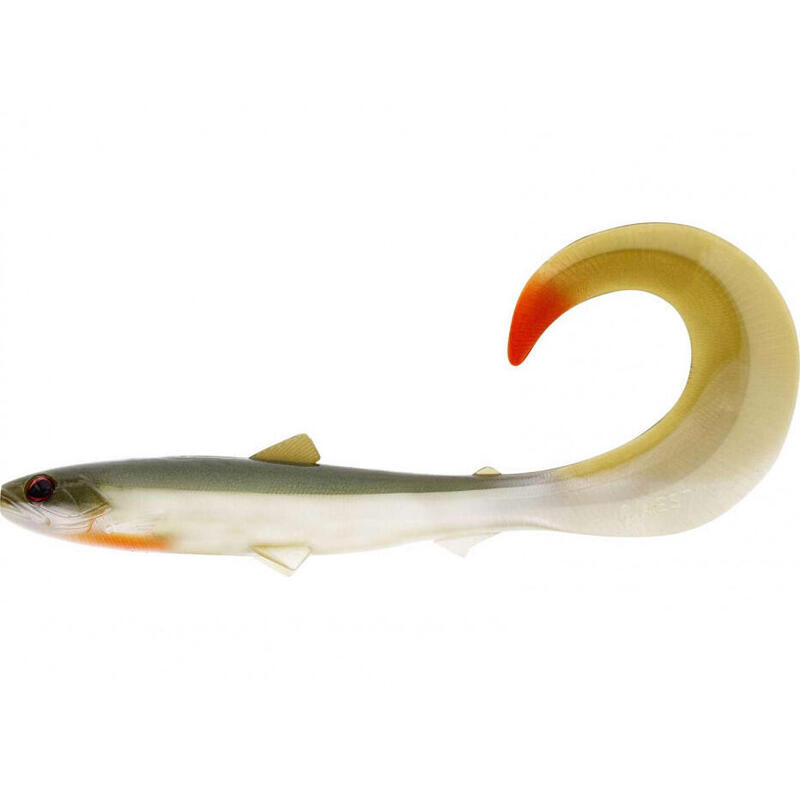 Leurre Souple Westin Bullteez Curltail 10cm (Bass Orange - 6g - 10cm)