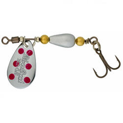 Cuiller Tournante Daiwa Silvercreek Spinner 6g (Silver/Red Dots)