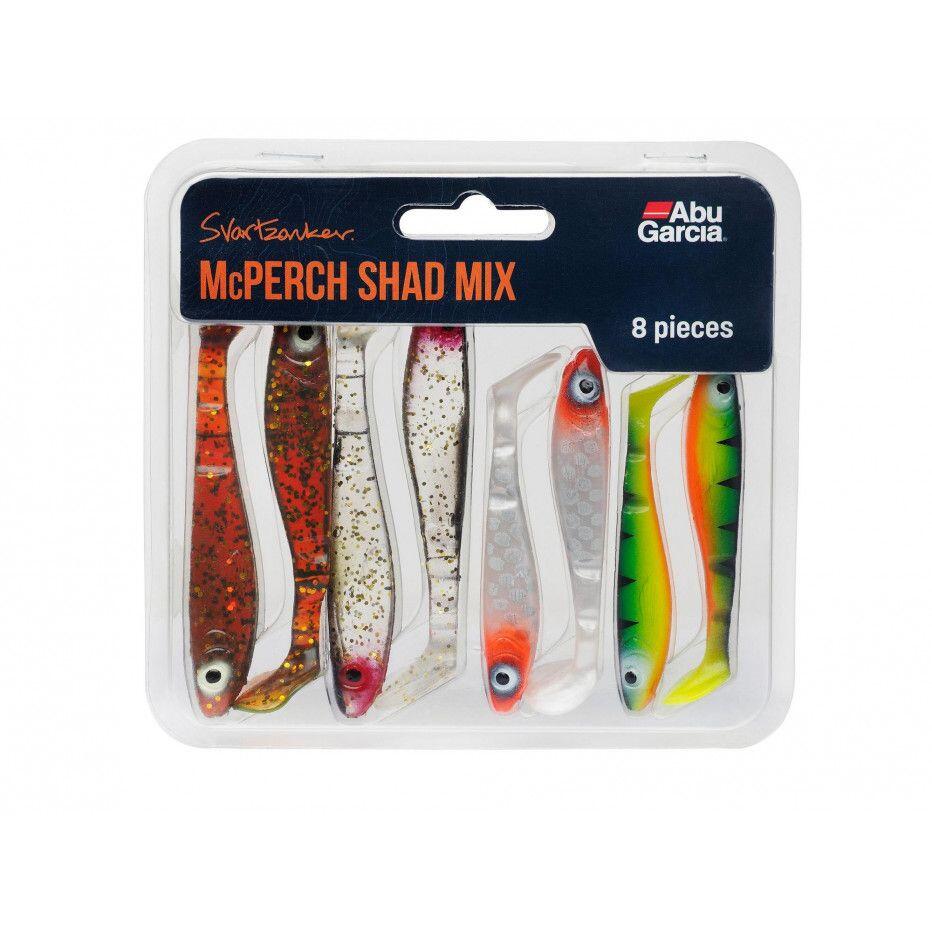 Abu Garcia - Kit Leurre Souple Abu Garcia Svartzonker Mcperch Shad Mix - Leurre Souple - Taille Unique - Decathlon