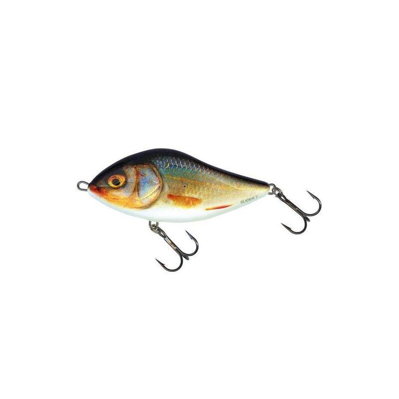 Poisson Nageur Salmo Slider (SD12S - RR - Real Roach)