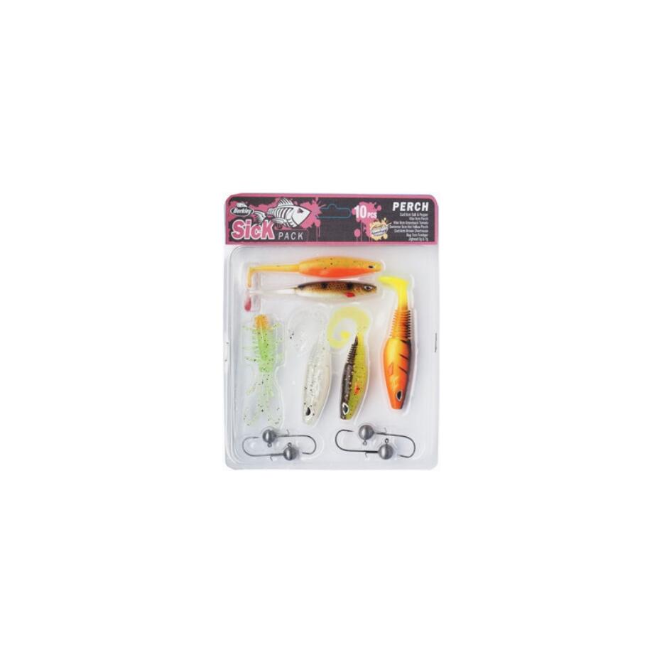 Berkley - Pack Leurres Souples Berkley Sick Perch - Leurre Souple - Taille Unique - Decathlon