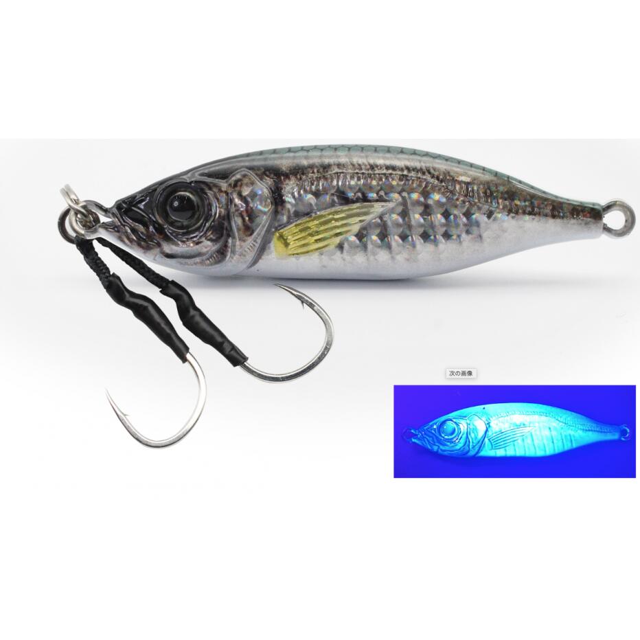 Little Jack - Jig Mer Little Jack Metal Adict 06 40g (hikari Aji Uv - 40g) - Jig - Taille Unique - Decathlon