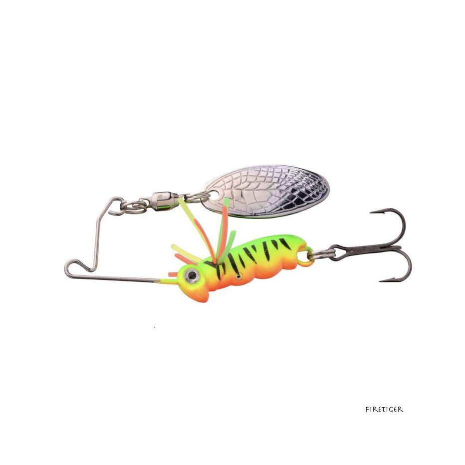 Spro - Leurre Spro Larva Micro Spinnerbait 7g (firetiger) - Spinnerbait - Vert - Taille Unique - Decathlon