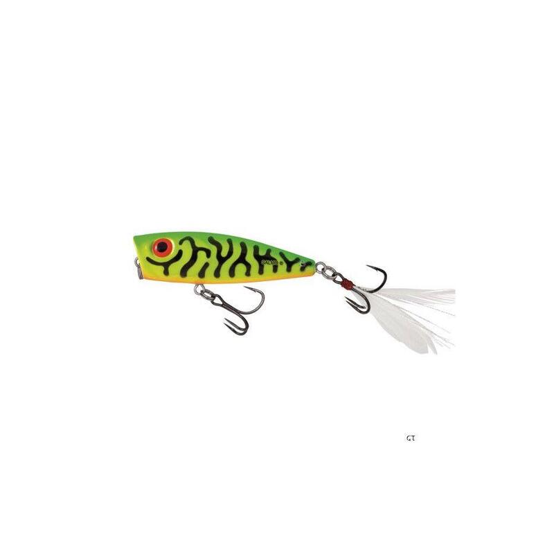 Poisson Nageur Salmo Rattlin Pop 7cm (GT - Green Tiger)