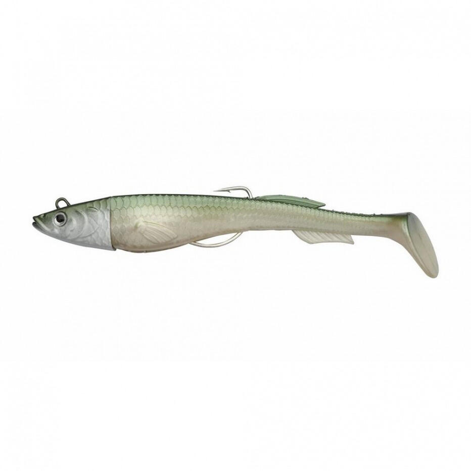 Leurre Berkley PowerBait Sardine – Souple 12 Cm, Rose Métallique, Sans Herbe, Pour Bar, Colin, Cabillaud, Eau Salée