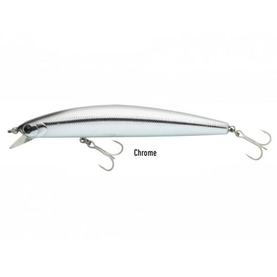 Poisson Nageur Daiwa D'Minnow Floating 13cm (Chrome - 23g - 13cm)