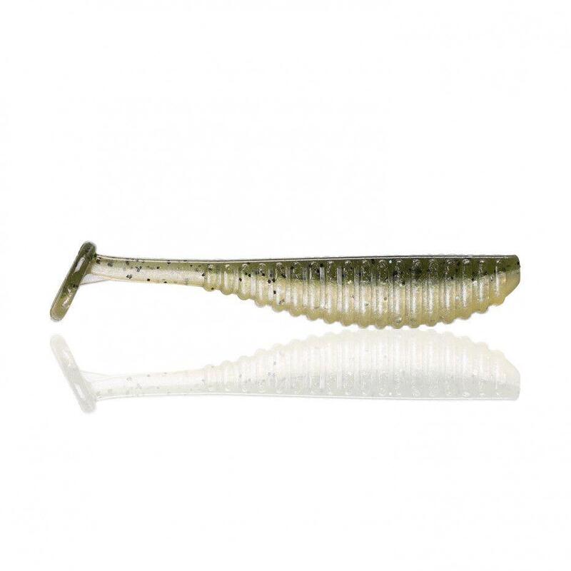 Señuelo Suave Riendas S-Cape Shad 2.5" (B16 - Dorso Verde)