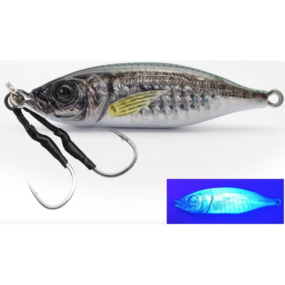 Little Jack - Jig Mer Little Jack Metal Adict 06 10g (hikari Aji Uv - 10g) - Jig - Taille Unique - Decathlon