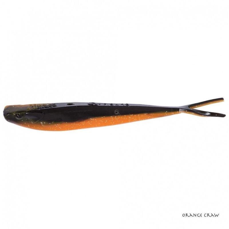 Leurre Souple Quantum Mann's Q-Fish 13cm (Orange Craw)