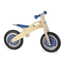 Houten loopfiets blauw