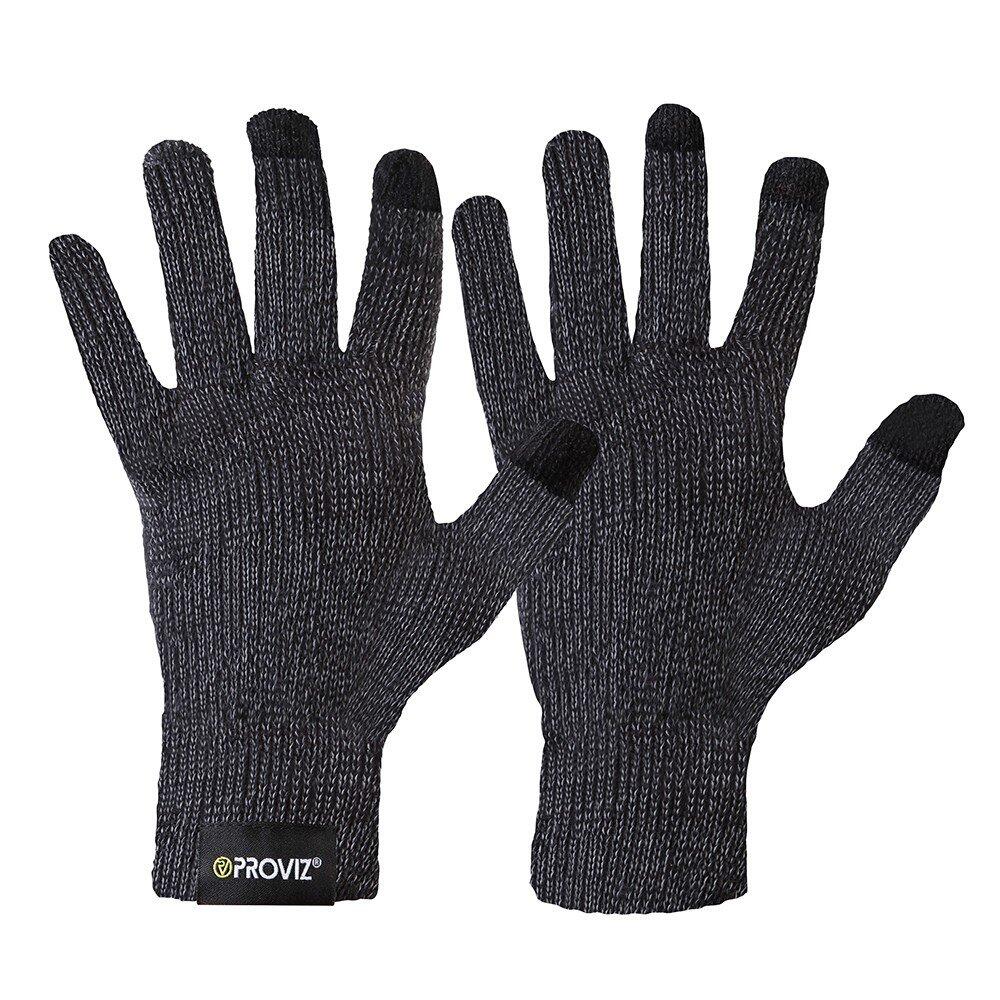 Proviz REFLECT360 Reflective Explorer Hi Visibility Warm Knitt Gloves 1/6