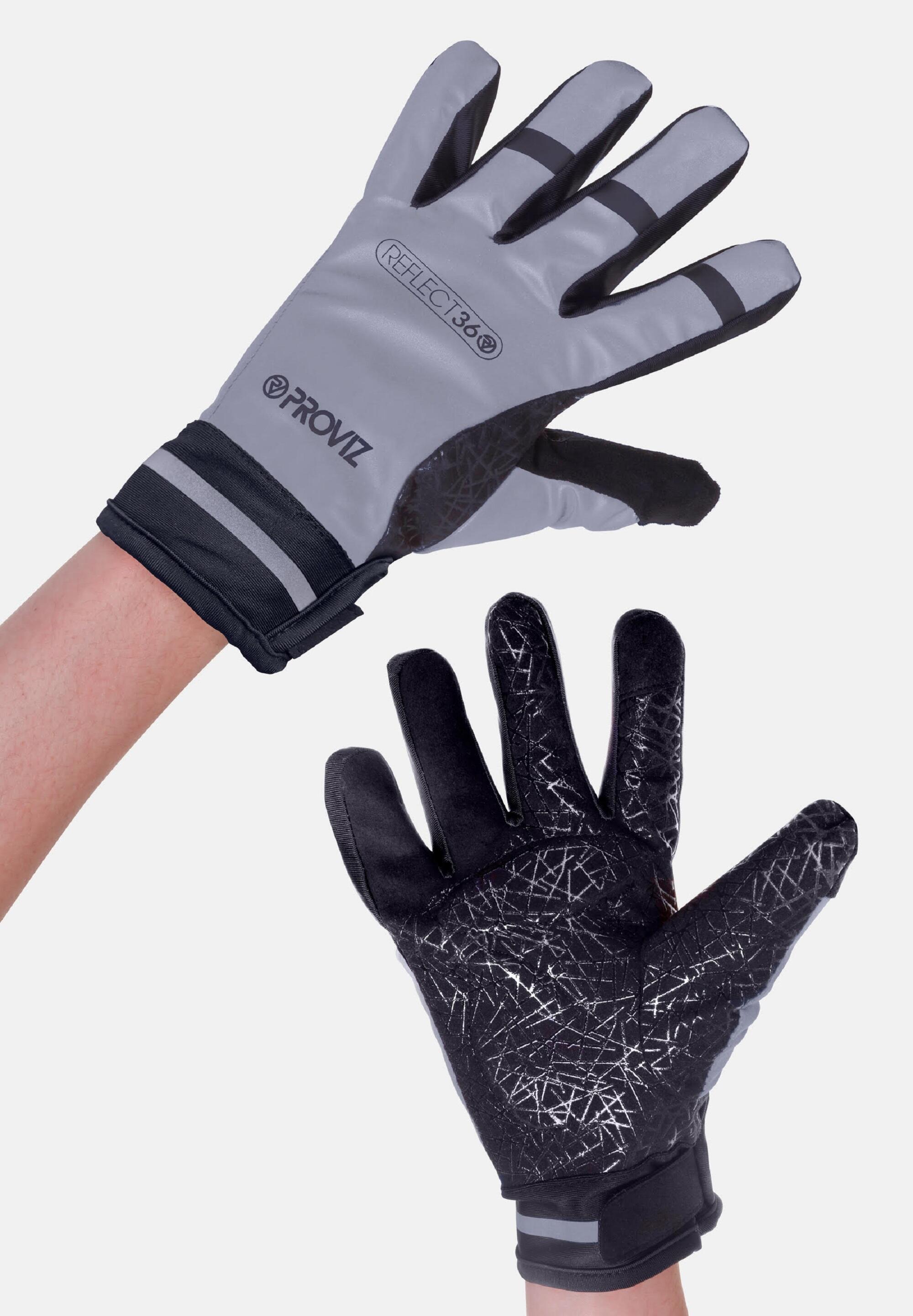 Proviz REFLECT360 Touch Screen Reflective Waterproof Breathable Cycling Gloves 2/7