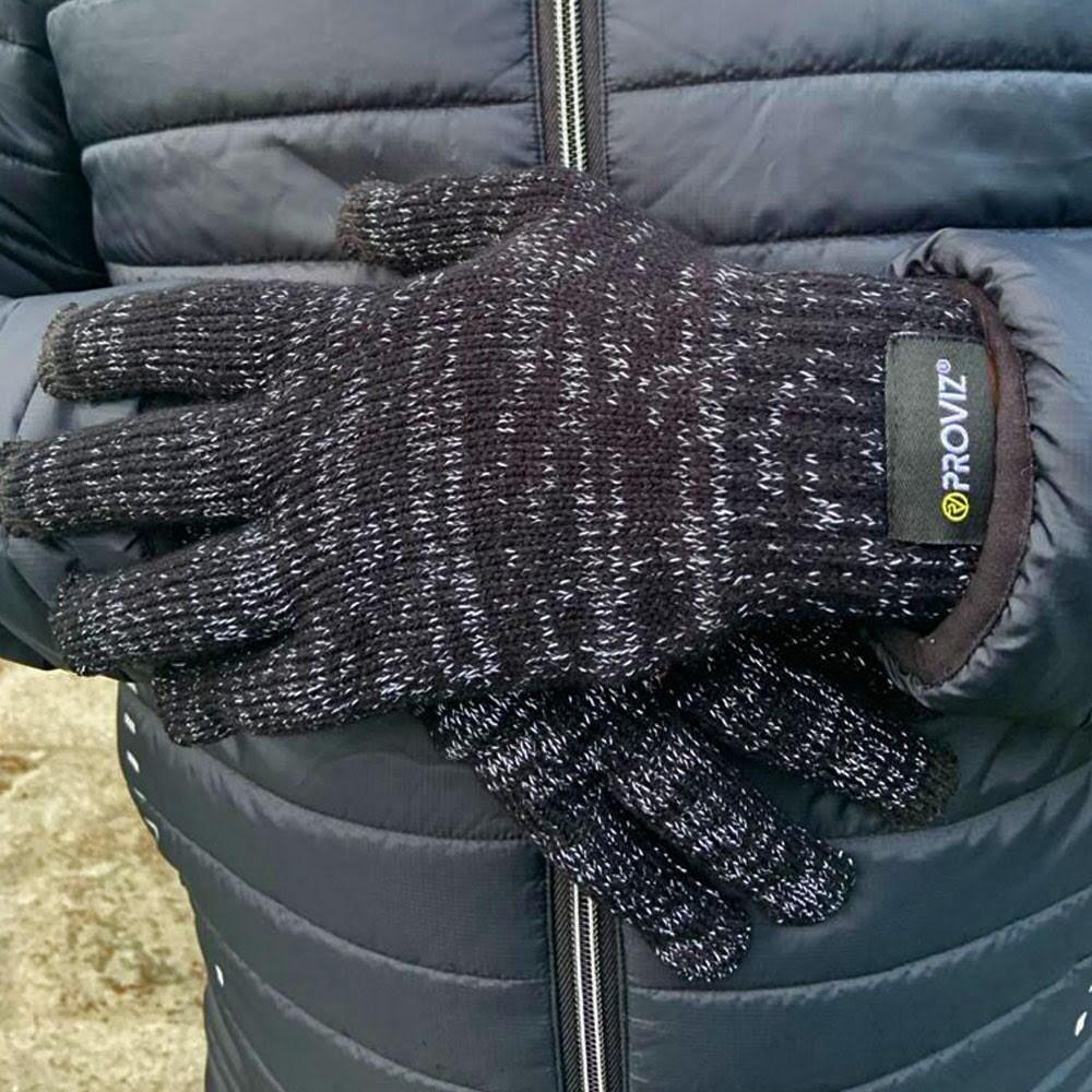 Proviz REFLECT360 Reflective Explorer Hi Visibility Warm Knitt Gloves 3/6