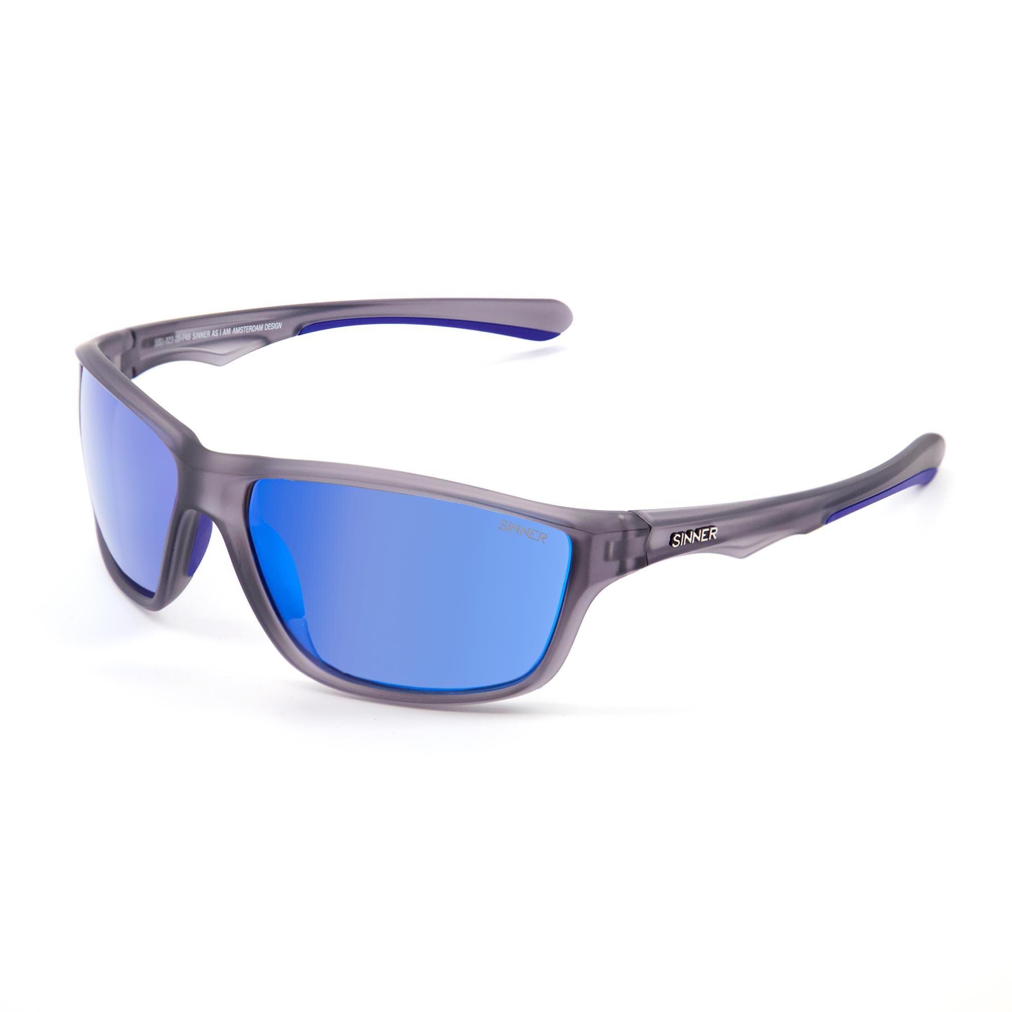Lunettes de soleil Sinner Eyak gris bleu catégorie 3 Polarisé 1/7
