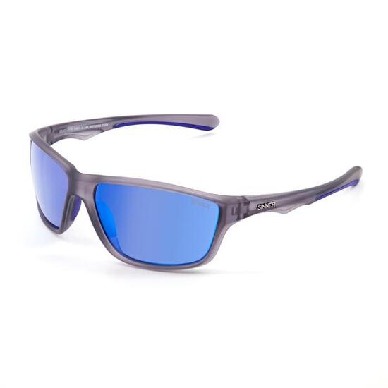 Lunettes de soleil Sinner Eyak gris bleu catégorie 3 Polarisé