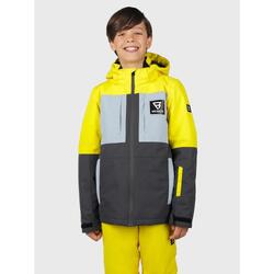 B Araciny Snowjackets - vest - 9997_titanium - jongens - Pisteskiën