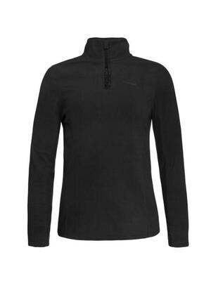 W mutez 1/4 zip top - trui - 290 true black - dames - pisteskiën