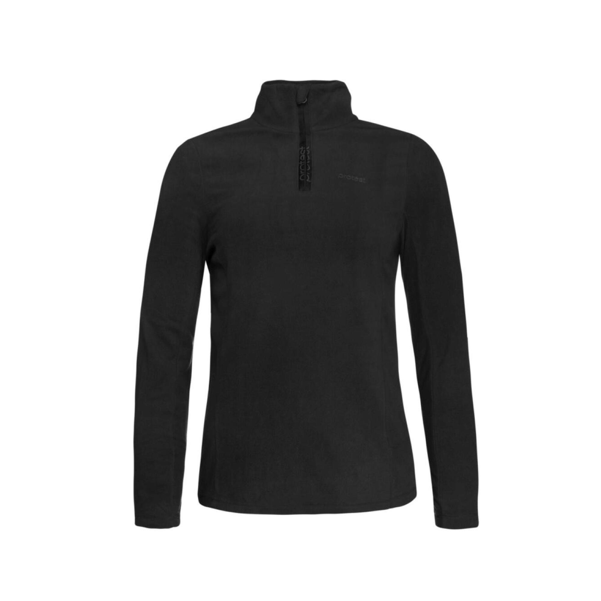Protest - Polaire 1/4 De Zip Femme Protest Mutez - Pull - Noir - 42 M/l - Decathlon