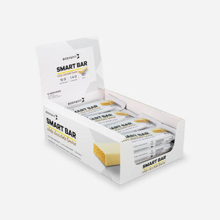 Smart Bars Chocolat Blanc – Barres Protéinées – 12 Barres (540 grammes)