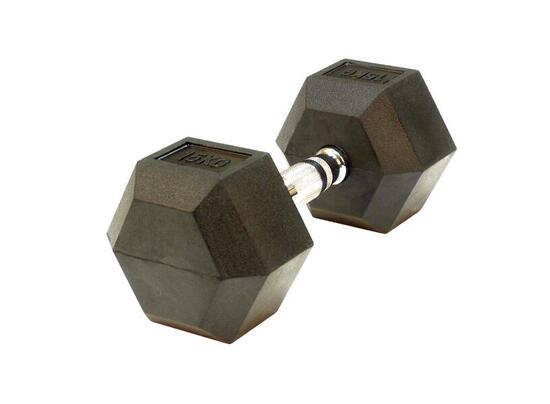 Zestaw hantli ogumowanych HEX Bauer Fitness