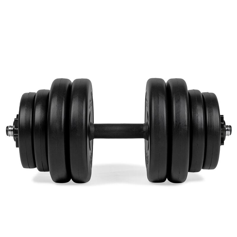 Verstelbare Dumbbell - Vinyl - 15 kg