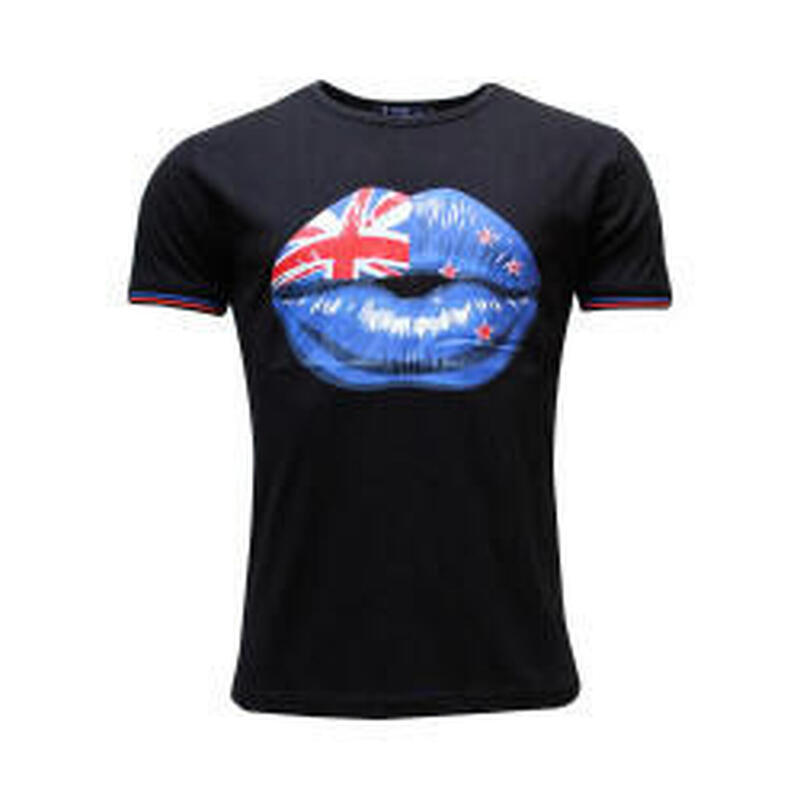 T-shirt manches courtes de rugby homme Calips NZ by Christian Califano