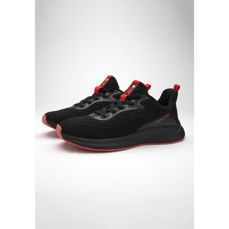 Scarpe da Allenamento - Milton - Nero/Rosso