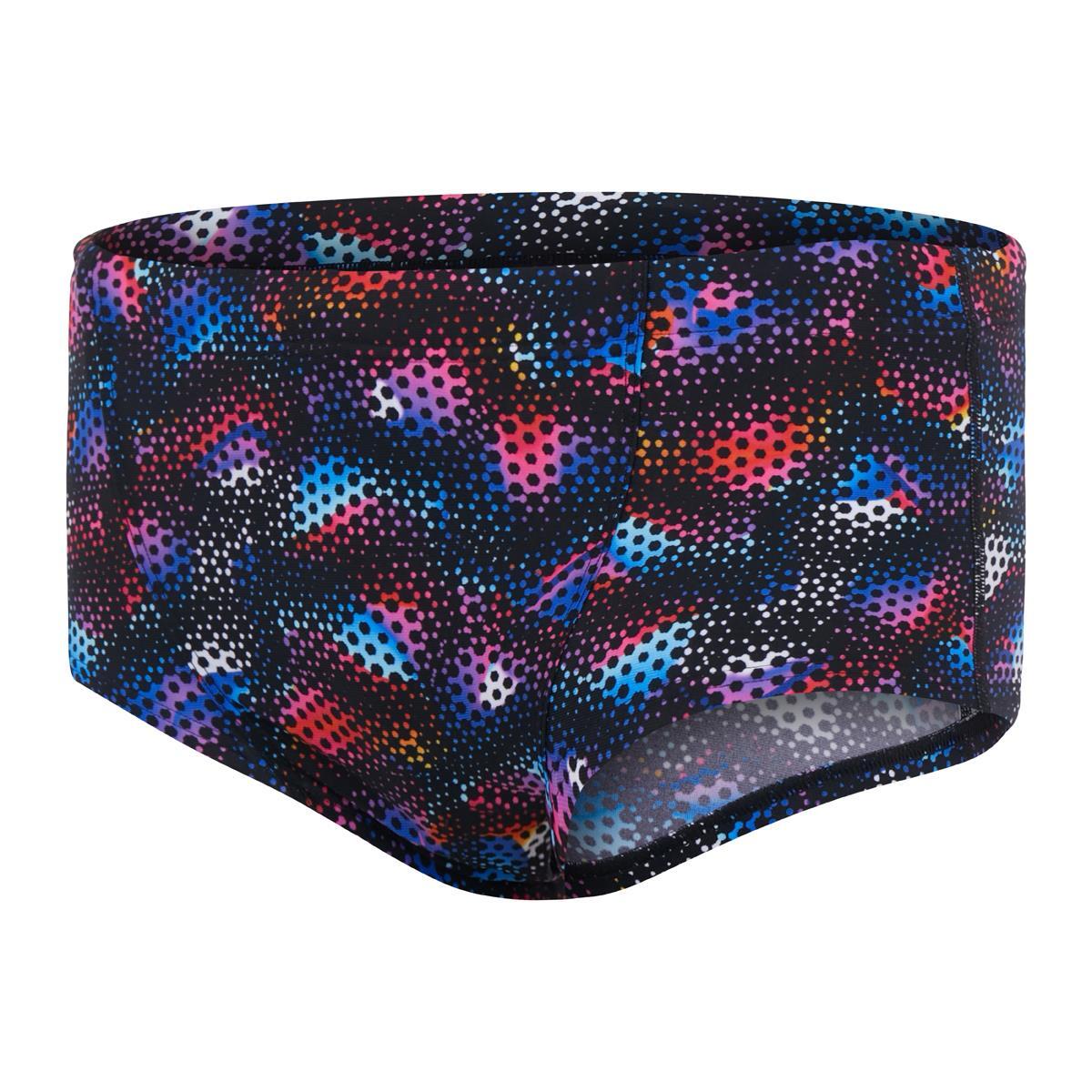 Speedo Kaleidoscope 17cm Brief - Black/ Blue/ Adriatic/ Tangerine 4/5