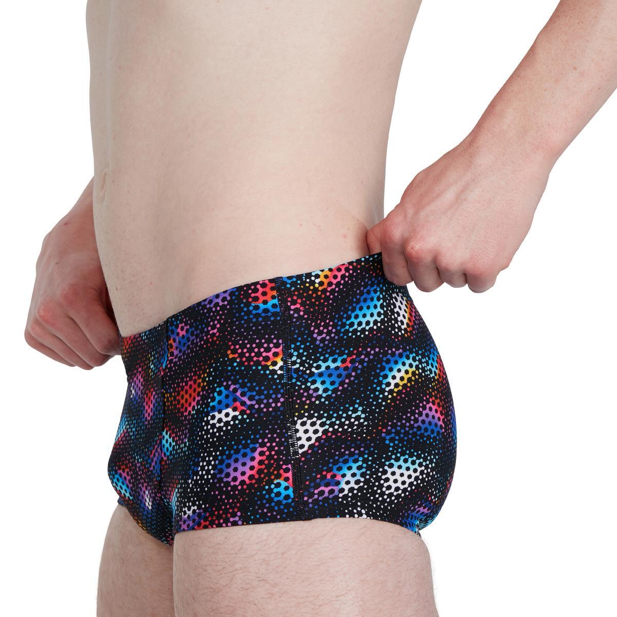 Speedo Kaleidoscope 17cm Brief - Black/ Blue/ Adriatic/ Tangerine 3/5