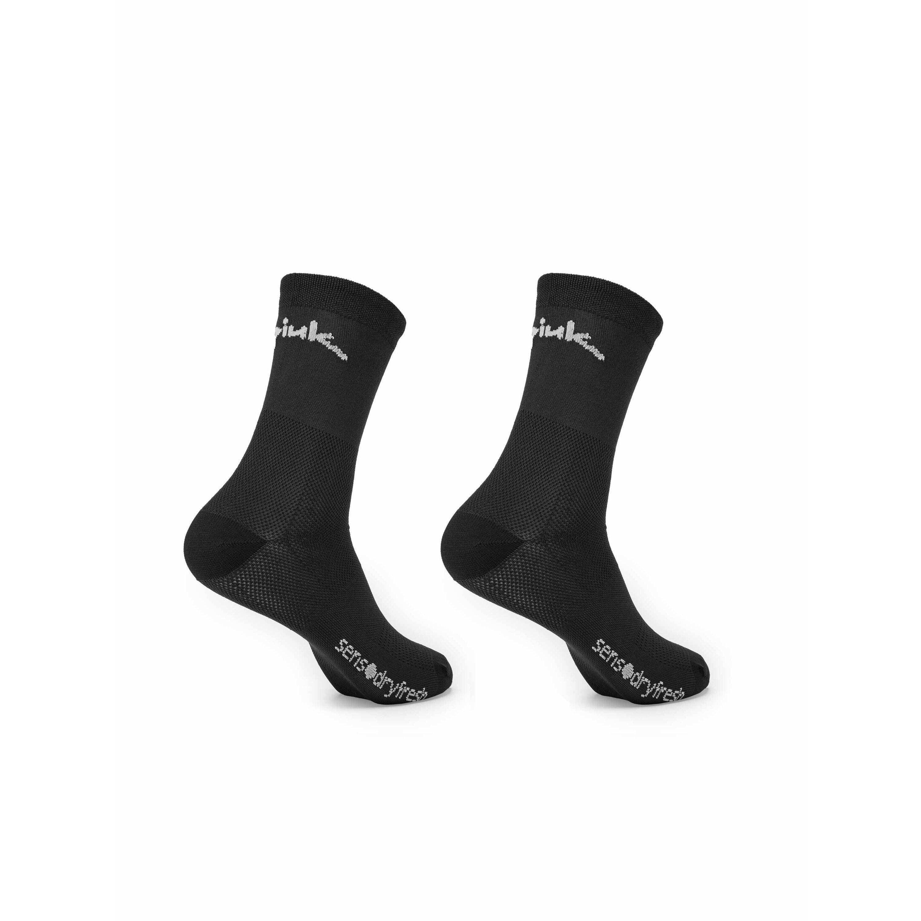 Set sosete ciclism medii ANATOMIC medium long 2 socks pack - negru 2/5