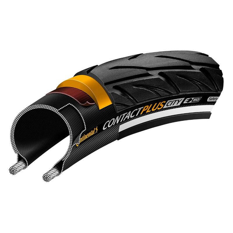 CONTACT Plus City Reflex Tyre-Wire Bead Urban Black/Black Reflex 700X42C (40C) 2/4