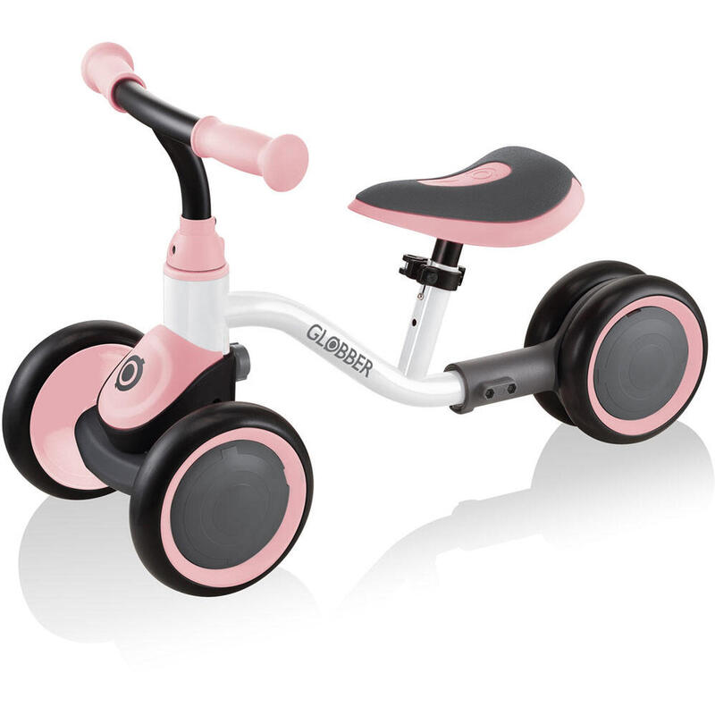 Trottinette draisienne / Quadricycle  Learning Bike  blanc-pastel Rose