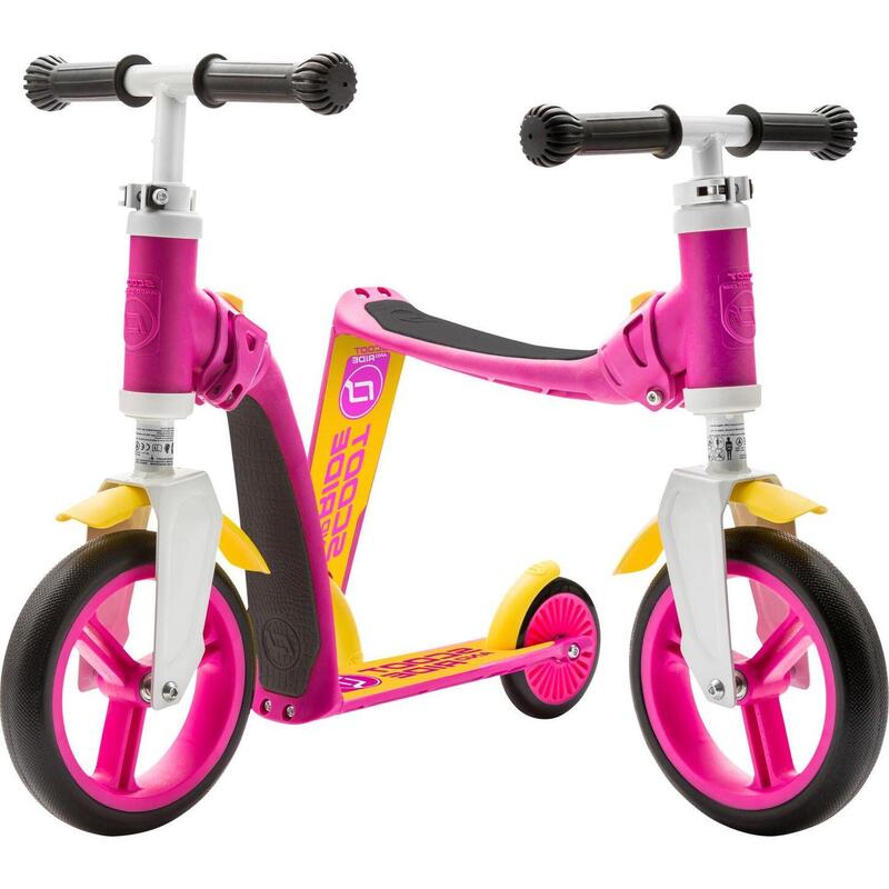 Trottinette draisienne / Tricycle  Highwaybaby  Rose-Jaune