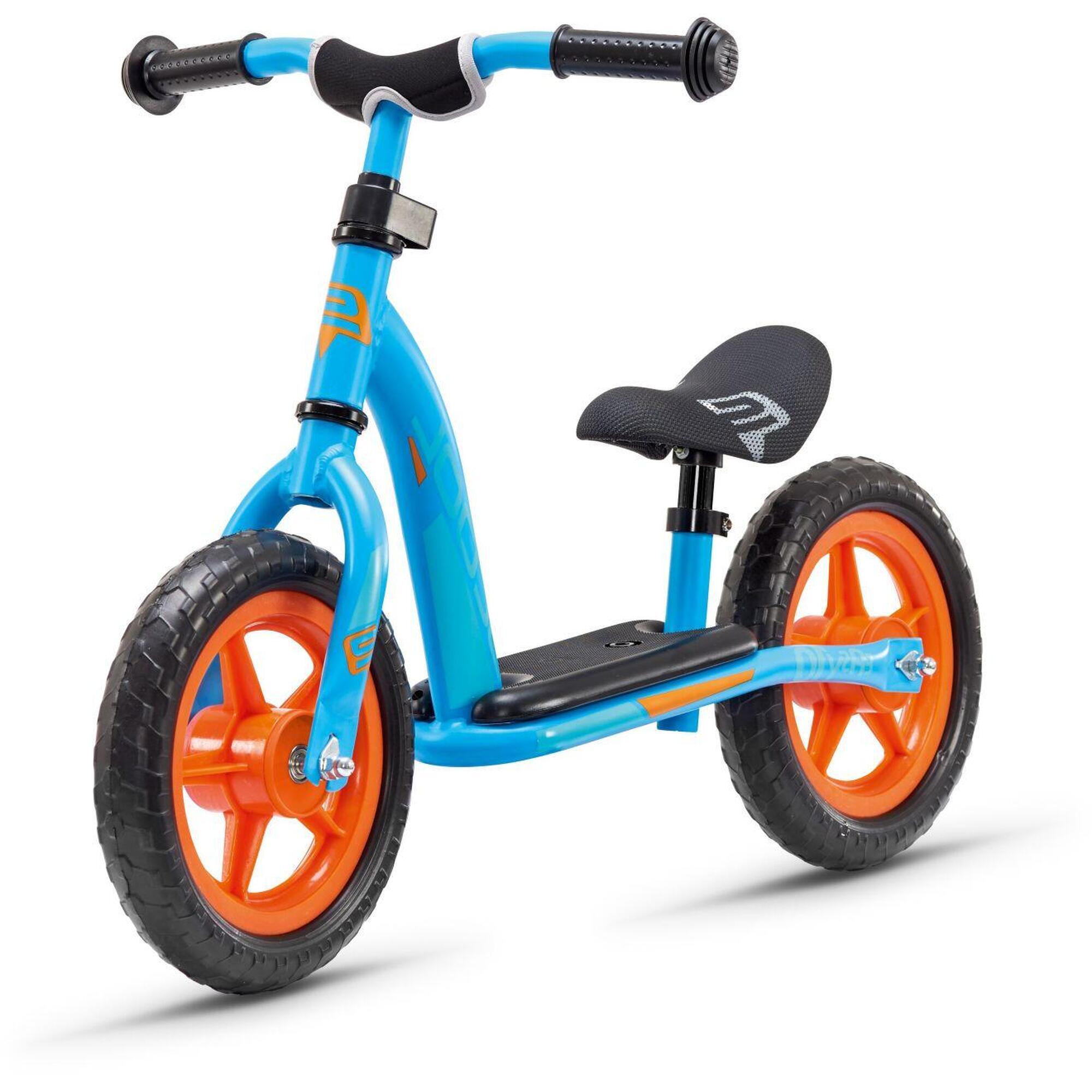 Veicolo a due ruote PedeX easy 10 blu-arancione