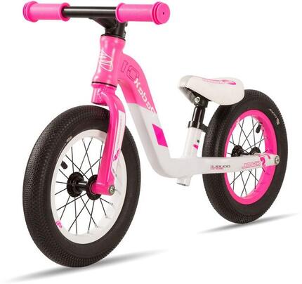 Draisienne S'COOL PedeX 1 Rose-Blanc cadre aluminium junior