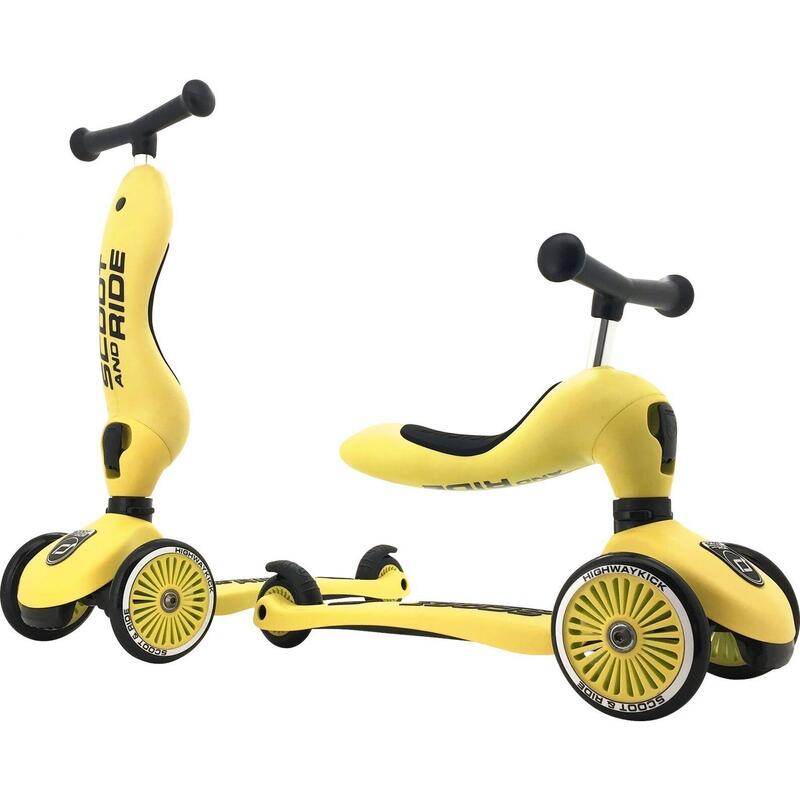 Scooter Laufrad / Dreirad  Highwaykick 1  Lemon