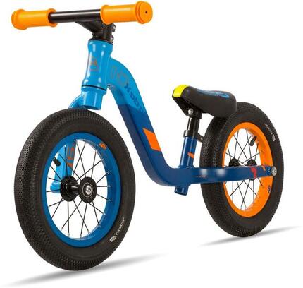 Draisienne S'COOL PedeX 1 aluminium bleu‑orange 2–6 ans