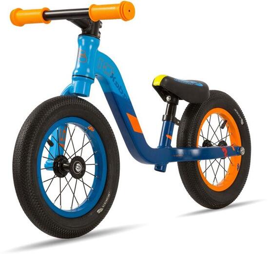 Draisienne S'COOL PedeX 1 aluminium bleu‑orange 2–6 ans