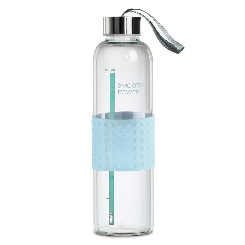 Butelka szklana sportowo-turystyczna na wodę, smoothie Xavax