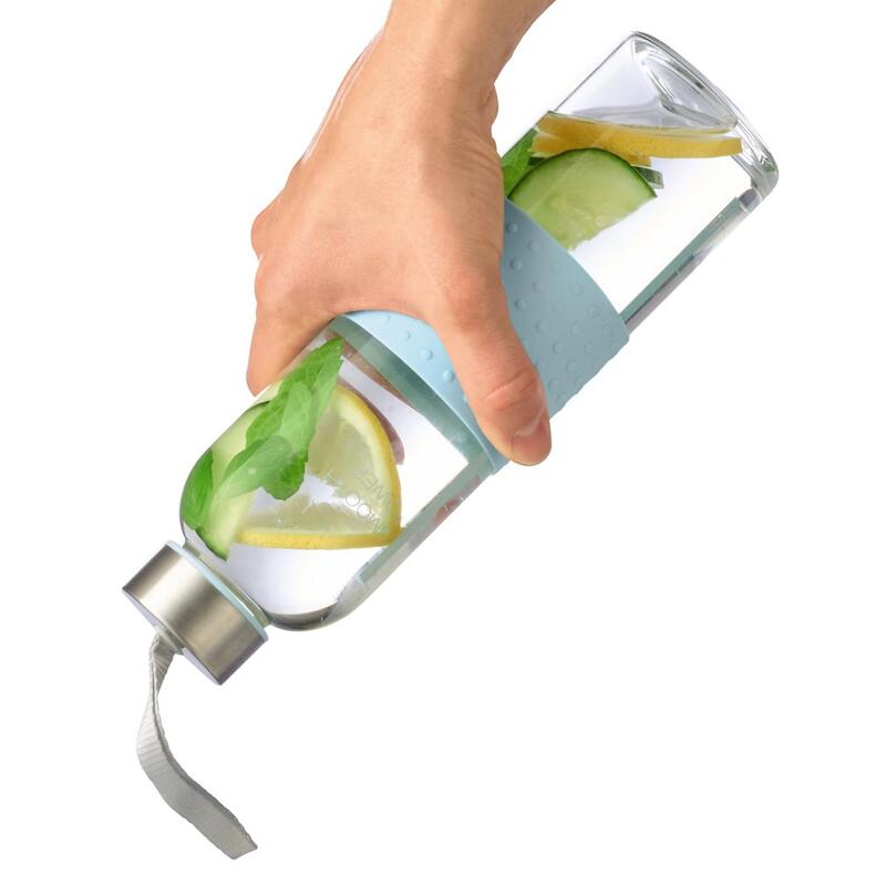 Butelka szklana sportowo-turystyczna na wodę, smoothie Xavax
